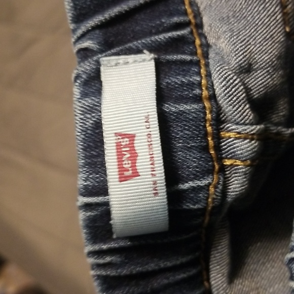 Levi's Toddler Pull-up Straight Leg Jeans - Picture 3 of 5